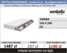 SEMBELLA - SAMBA MATERAC 160X200 H3
